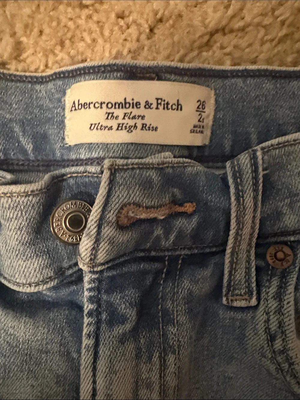 Abercrombie & Fitch high rise